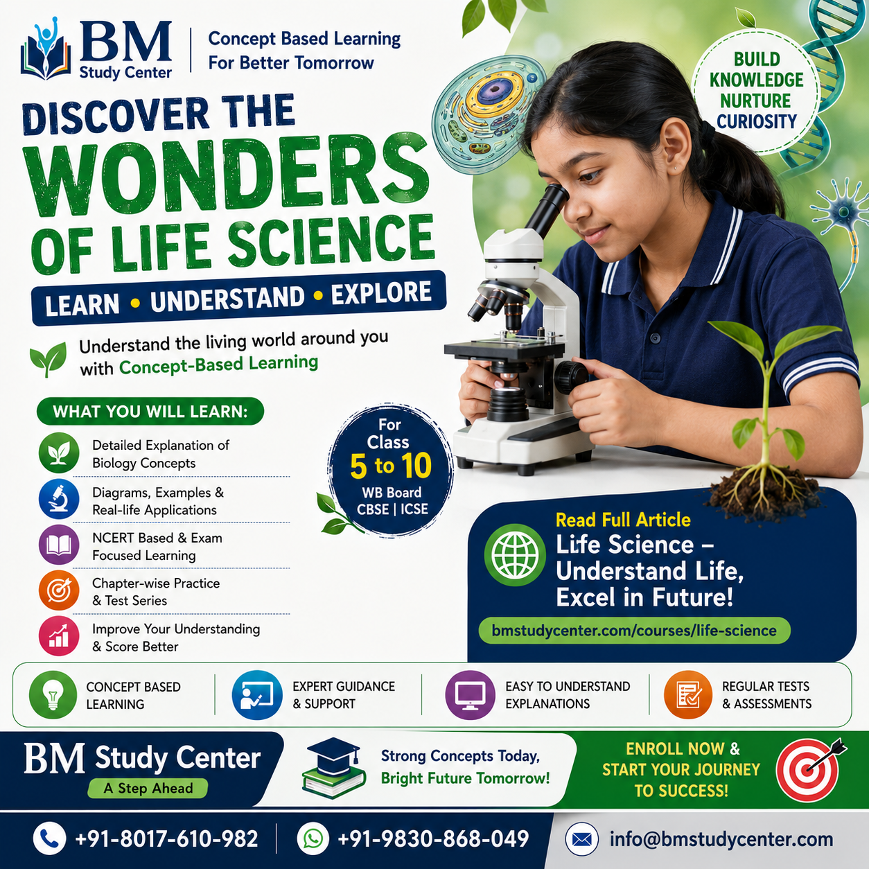 Why Life Science Is the Most Fascinating Subject for Class 5–10 Students